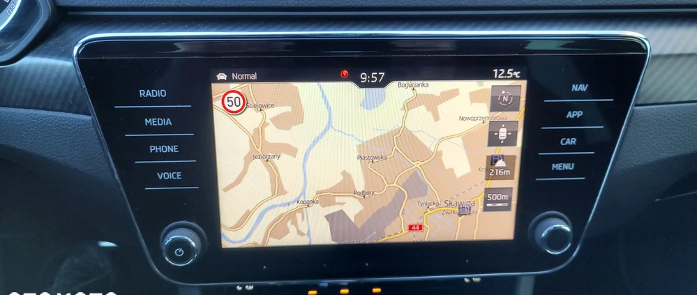 Skoda Superb cena 119899 przebieg: 126579, rok produkcji 2020 z Międzyzdroje małe 277